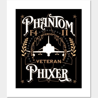 Phantom Phixer F-4 Phantom II Aircraft Maintainer Veteran Posters and Art